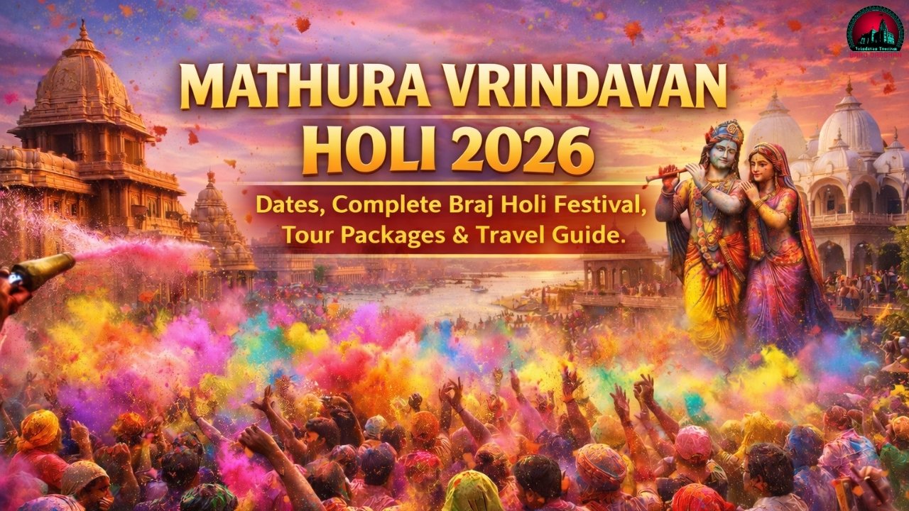 Mathura Vrindavan Holi 2026 Dates-Complete Braj Holi Festival, Tour Packages & Travel Guide